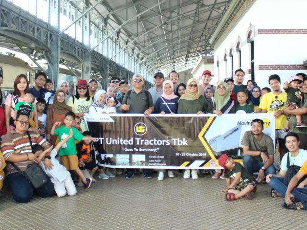 PT.United Tractors Mengunjungi Museum Kereta Api Ambarawa